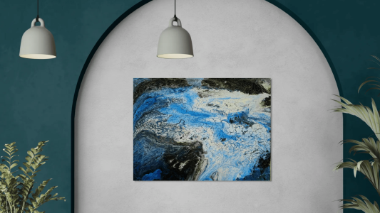 Fluid-and-textured-abstract-landscape-with-black-in-home-office-blog