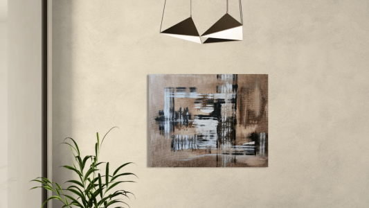 Warm-and-minimalistic-abstract-landscape-in-brown-in-modern-living-corner-blog