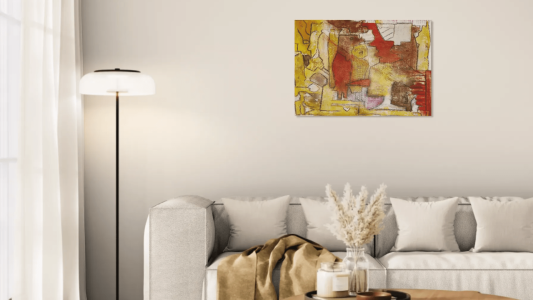 Warm-conceptual-abstract-landscape-with-mustard-in-living-room-blog